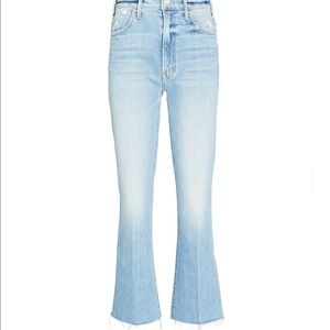 MOTHER The Hustler Ankle Fray Jeans